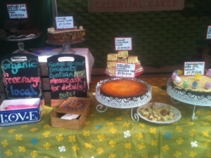 Easter stall at West Hampstead